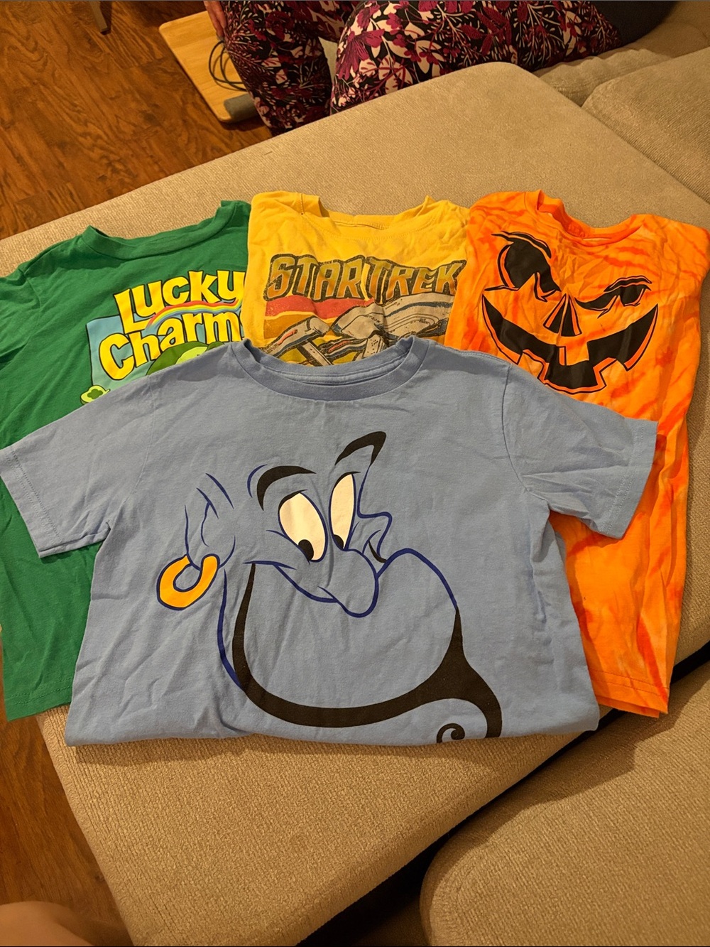 Mix It Kids Graphic Tee Lot - Blue, Green, Yellow, Orange